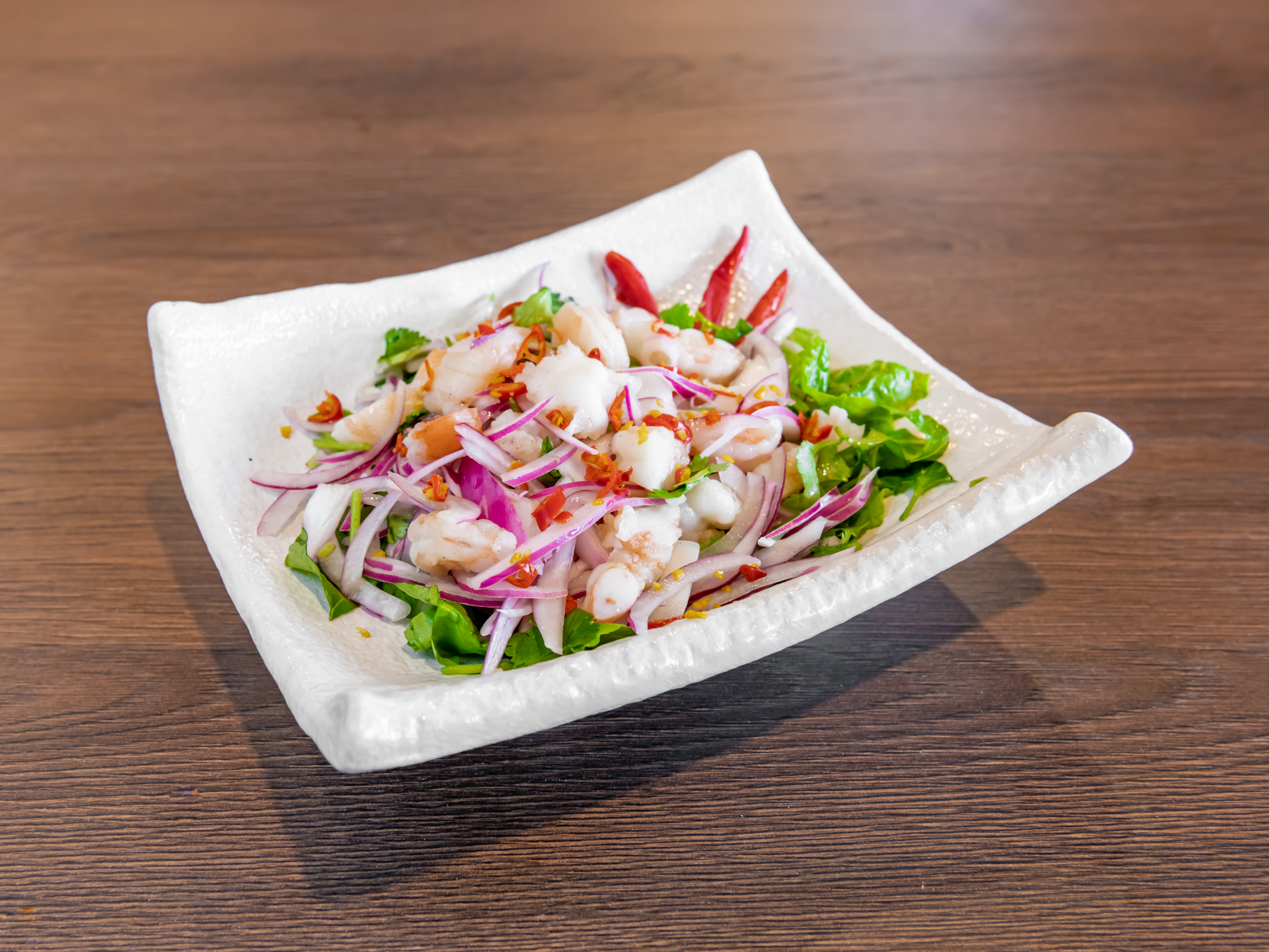 Order Traditional Shrimp Salad food online from Aung Maylika store, Benicia on bringmethat.com