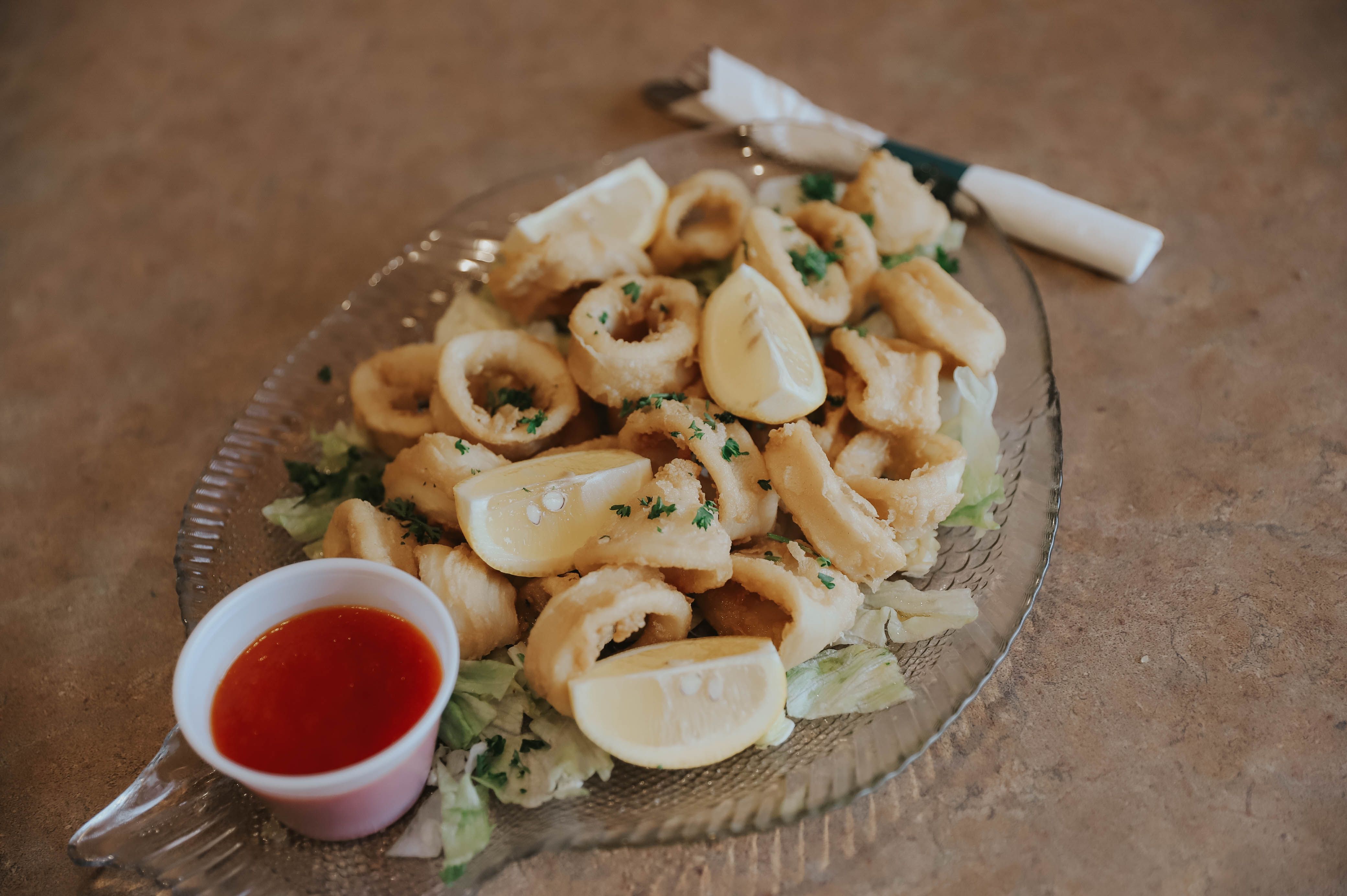 Order Fried Calamari food online from Pasquale store, New Market on bringmethat.com