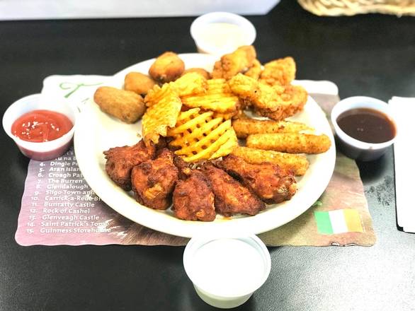 Order Sample Platter food online from The Chipper Truck Cafe store, Yonkers on bringmethat.com
