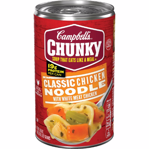 Order Campbell's Chicken Noodle Soup 18.6oz food online from 7-Eleven store, Denver on bringmethat.com