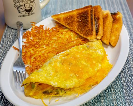 Order Western Omelettes food online from Tic Toc Cafe store, Metairie on bringmethat.com