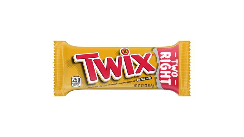 Order Twix Caramel Chocolate Cookie Bar Candy Full Size food online from Shell Rock Spring store, Bel Air on bringmethat.com
