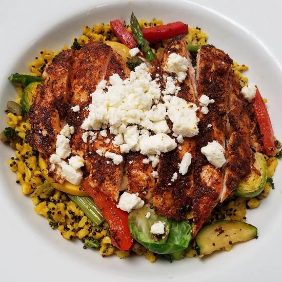 Order CHICKEN POWER GRAIN BOWL food online from 54th Street Grill & Bar - store, St. Louis on bringmethat.com