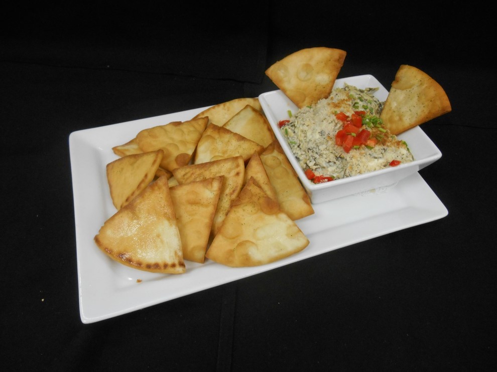 Order Artichoke & Spinach Dip food online from Emmett Brewing Co. store, Palatine on bringmethat.com