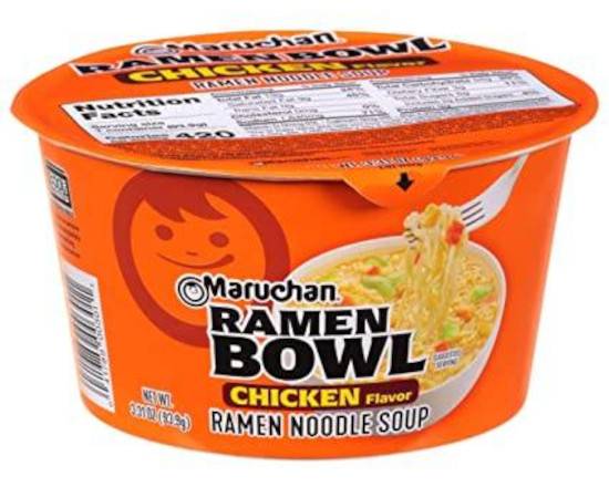 Order Maruchan Bowl Noodle Chicken food online from Exxonmobil store, Dallas on bringmethat.com
