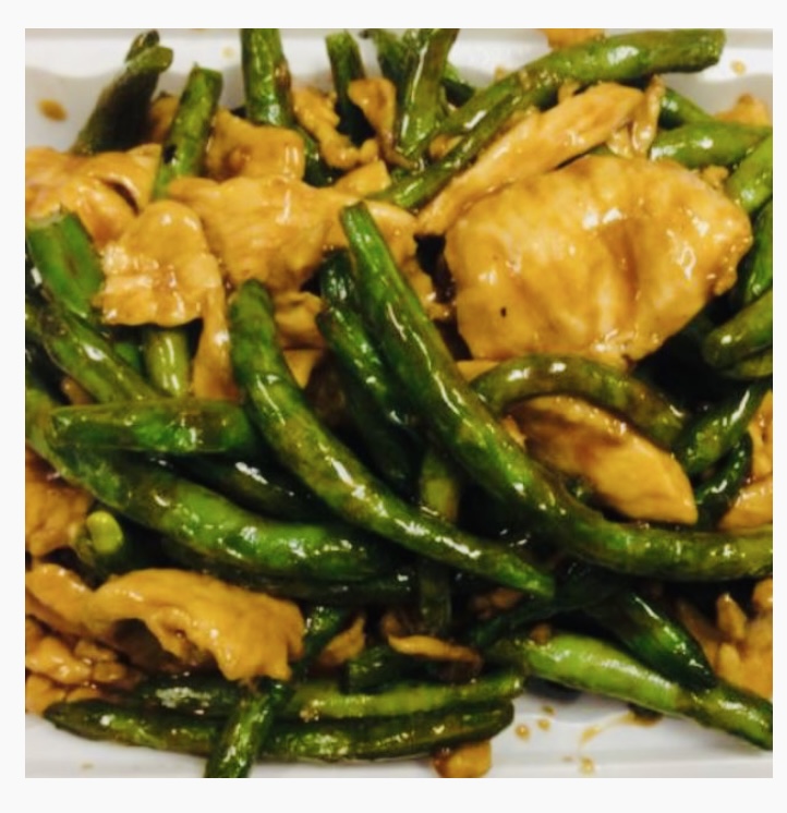 Order C18. Chicken with String Beans food online from Tea House store, Charlottesville on bringmethat.com