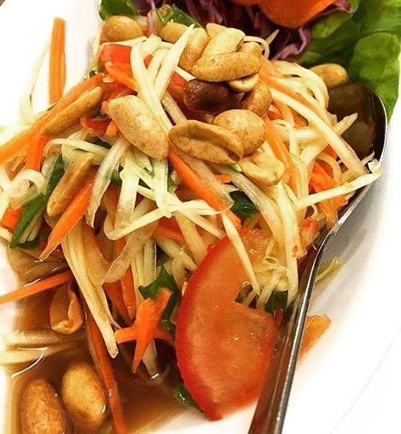 Order A7. Som Tum food online from Baan Thai Marion store, Marion on bringmethat.com