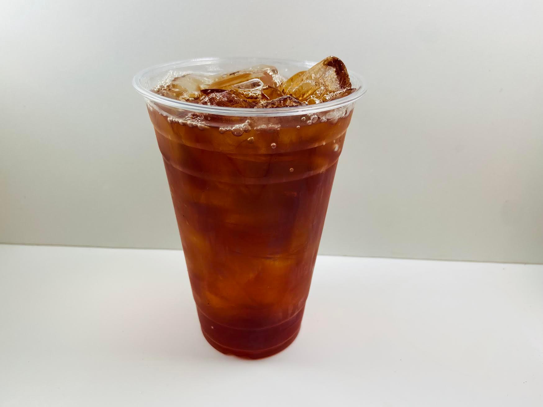 Order Iced Black Tea food online from Cappugino Coffee And Shakes store, Milford on bringmethat.com