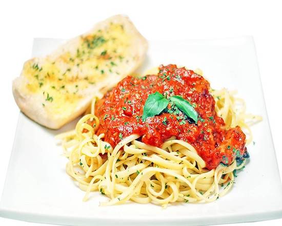 Order Spaghetti Noodle food online from Loving Hut store, Orange on bringmethat.com