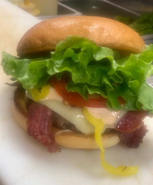 Order The Judge Burger food online from The Third Degree store, Paso Robles on bringmethat.com