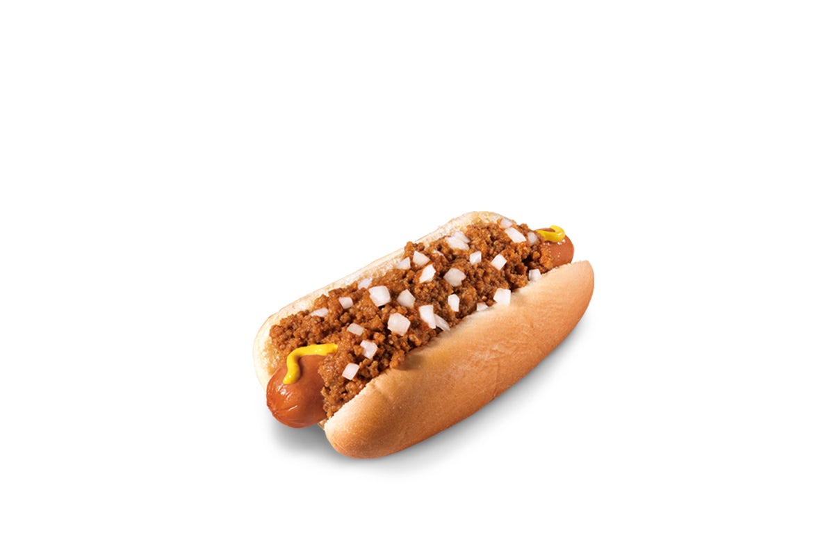 Order Jumbo Chili Dog food online from Hardee store, Dallastown on bringmethat.com