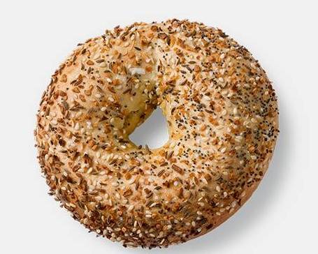 Order Everything Bagel food online from Caribou Coffee store, St. Paul on bringmethat.com