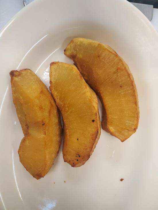 Order Side order of roasted fried Breadfruit (3 slices ) food online from Jamaican Cafe Cuisine store, Newark on bringmethat.com