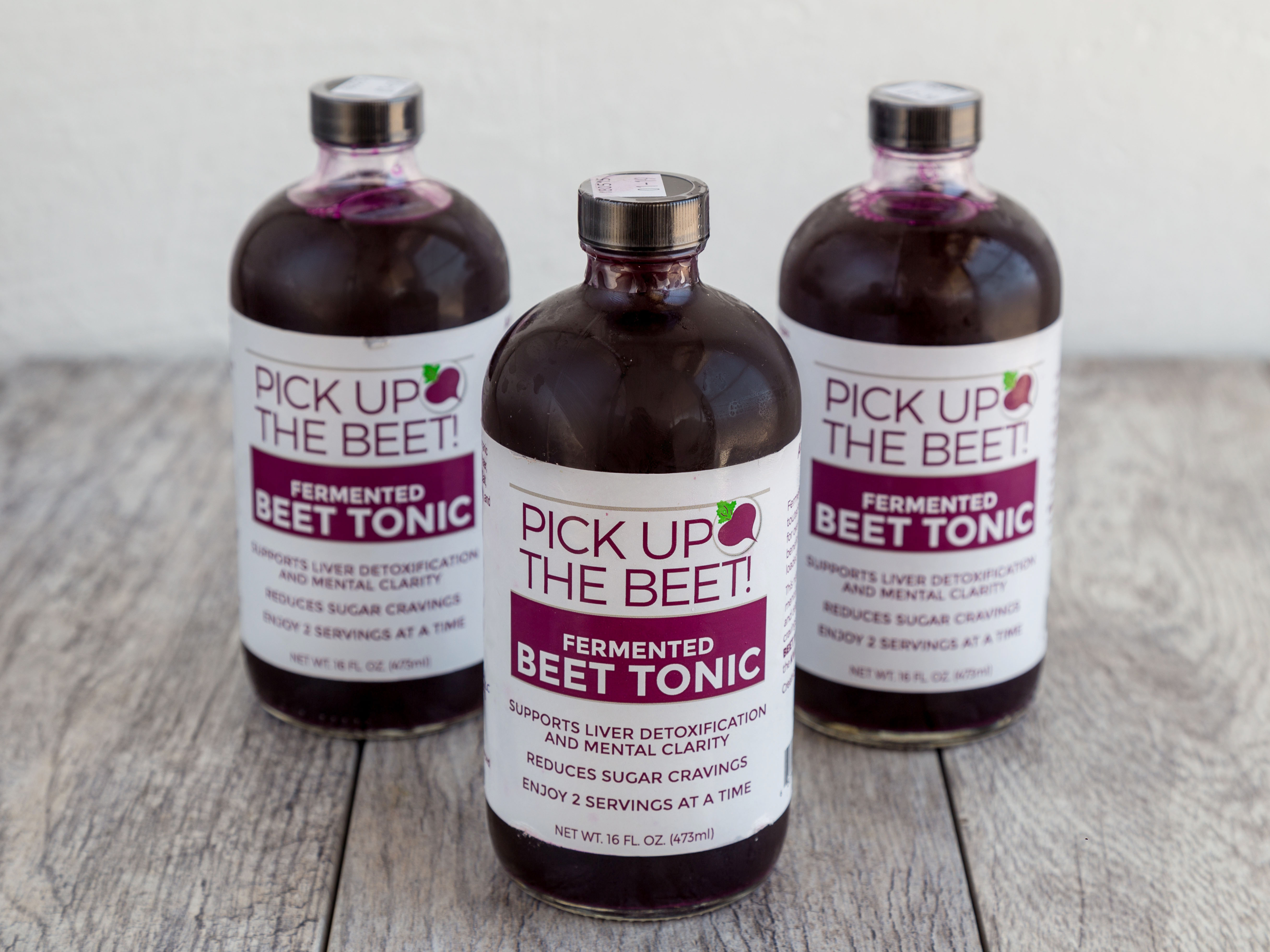 Order Fermented Beet Tonic Trio food online from Garden Goddess store, Phoenix on bringmethat.com