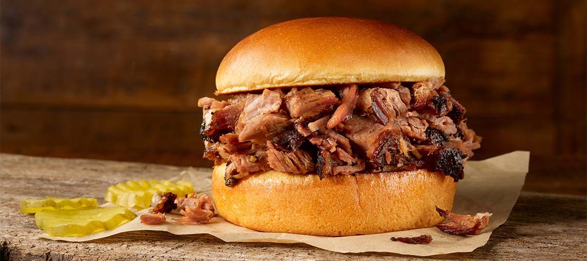 Order Chopped BBQ Beef Sandwich food online from Jamesons Southern Cooking store, Neptune City on bringmethat.com