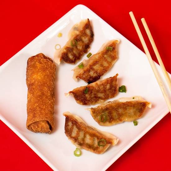 Order 5 Potstickers + 1 Egg Roll food online from Wow Bao store, Austin on bringmethat.com