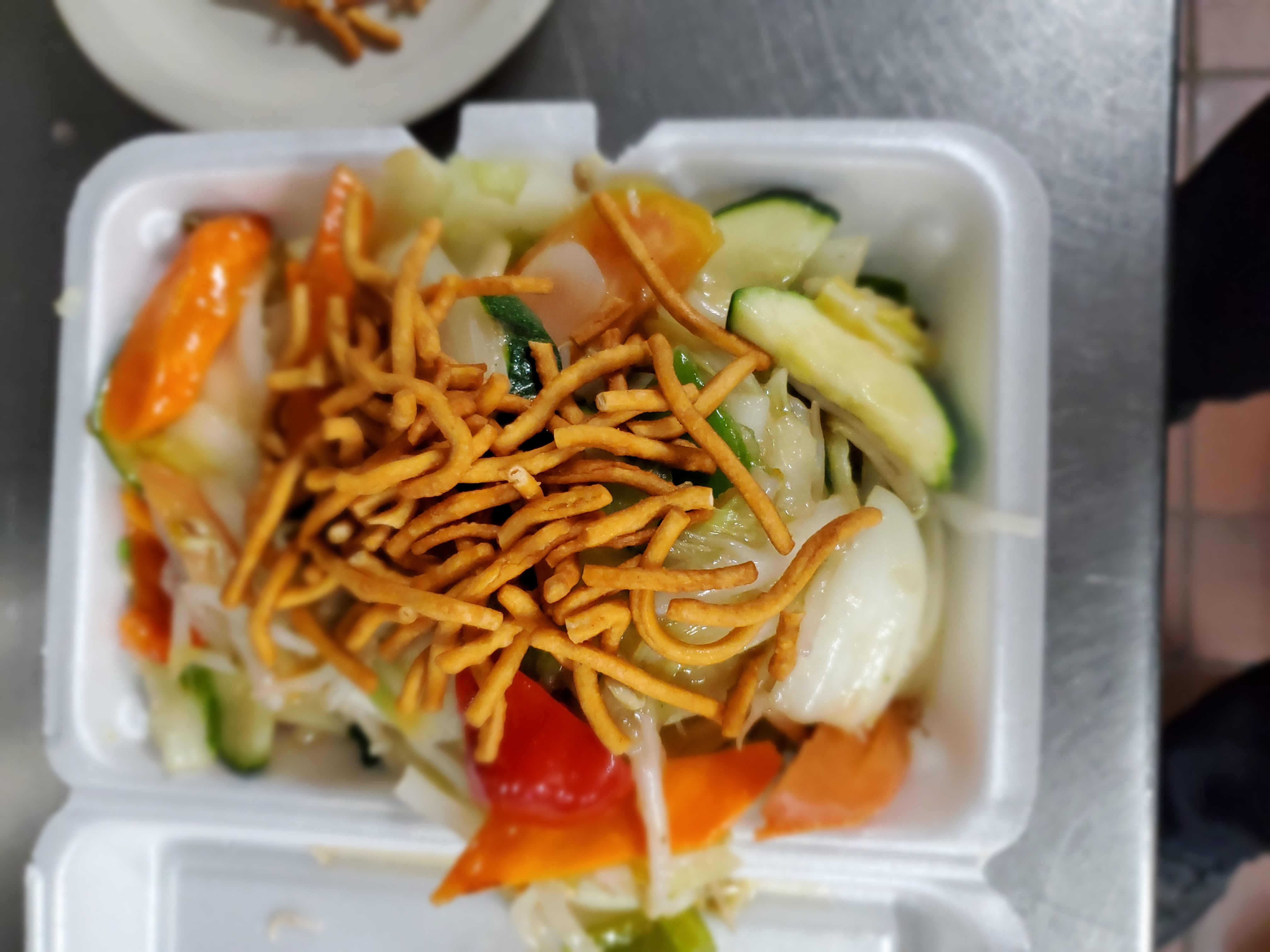 Order 44. Vegetable Chow Mein (CRUNCHY NOODLES) food online from Ho Ho Gourmet store, Salt Lake City on bringmethat.com