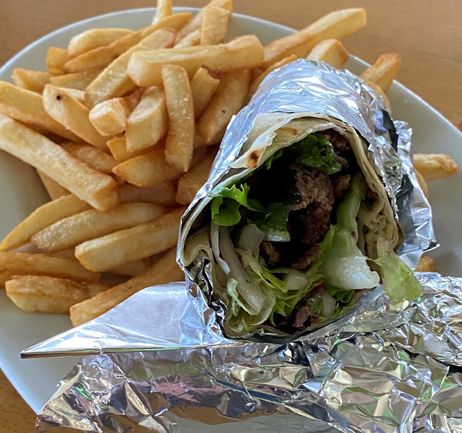 Order Kofte Wrap food online from Zara Cafe Grill store, Staten Island on bringmethat.com