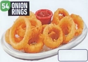 Order #54 10 PCS Onion Rings food online from Jersey Kabob Platter & Pizza store, Monroe Township on bringmethat.com
