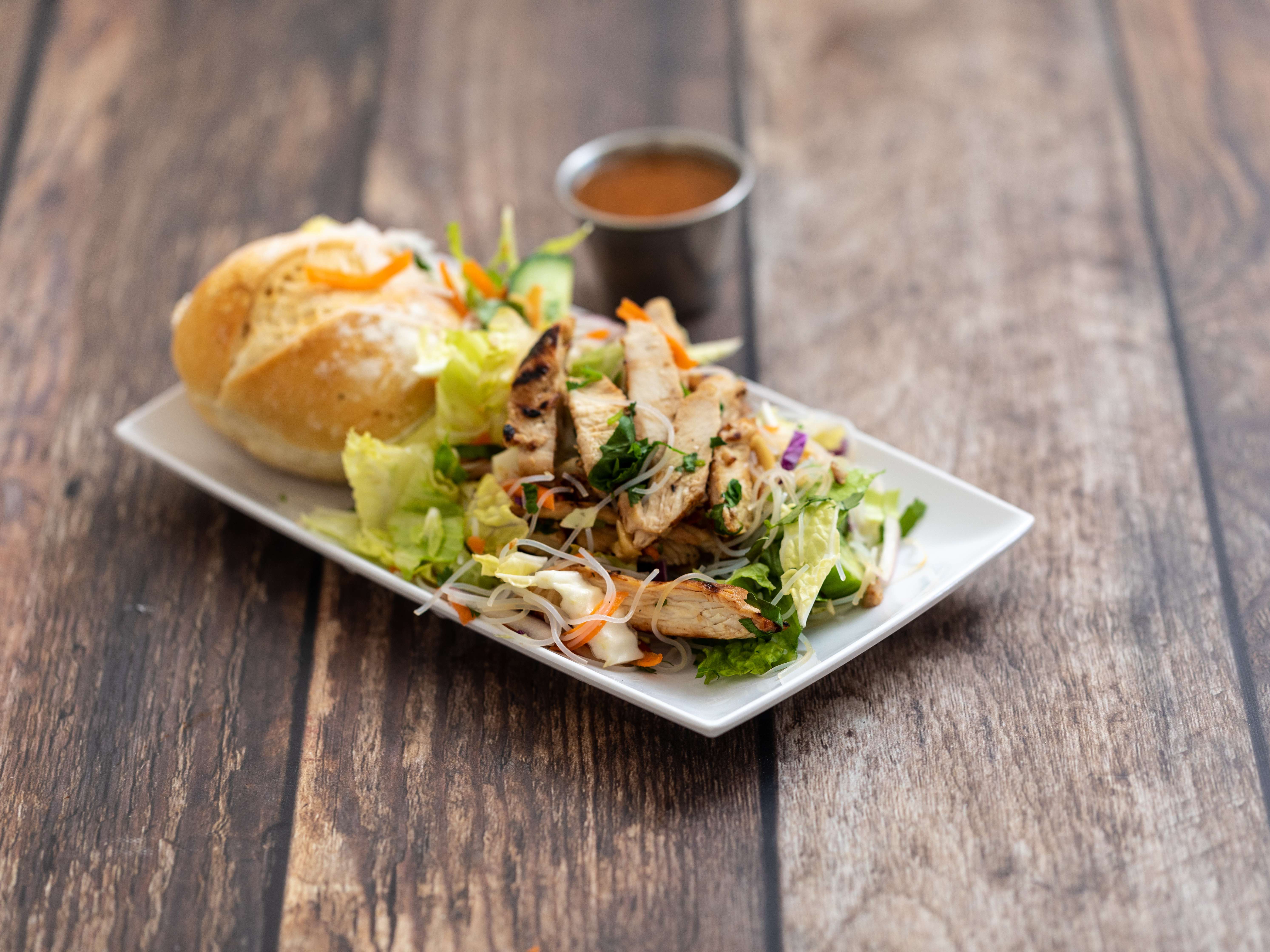 Order Asian Chicken Salad food online from Crepevine store, Oakland on bringmethat.com