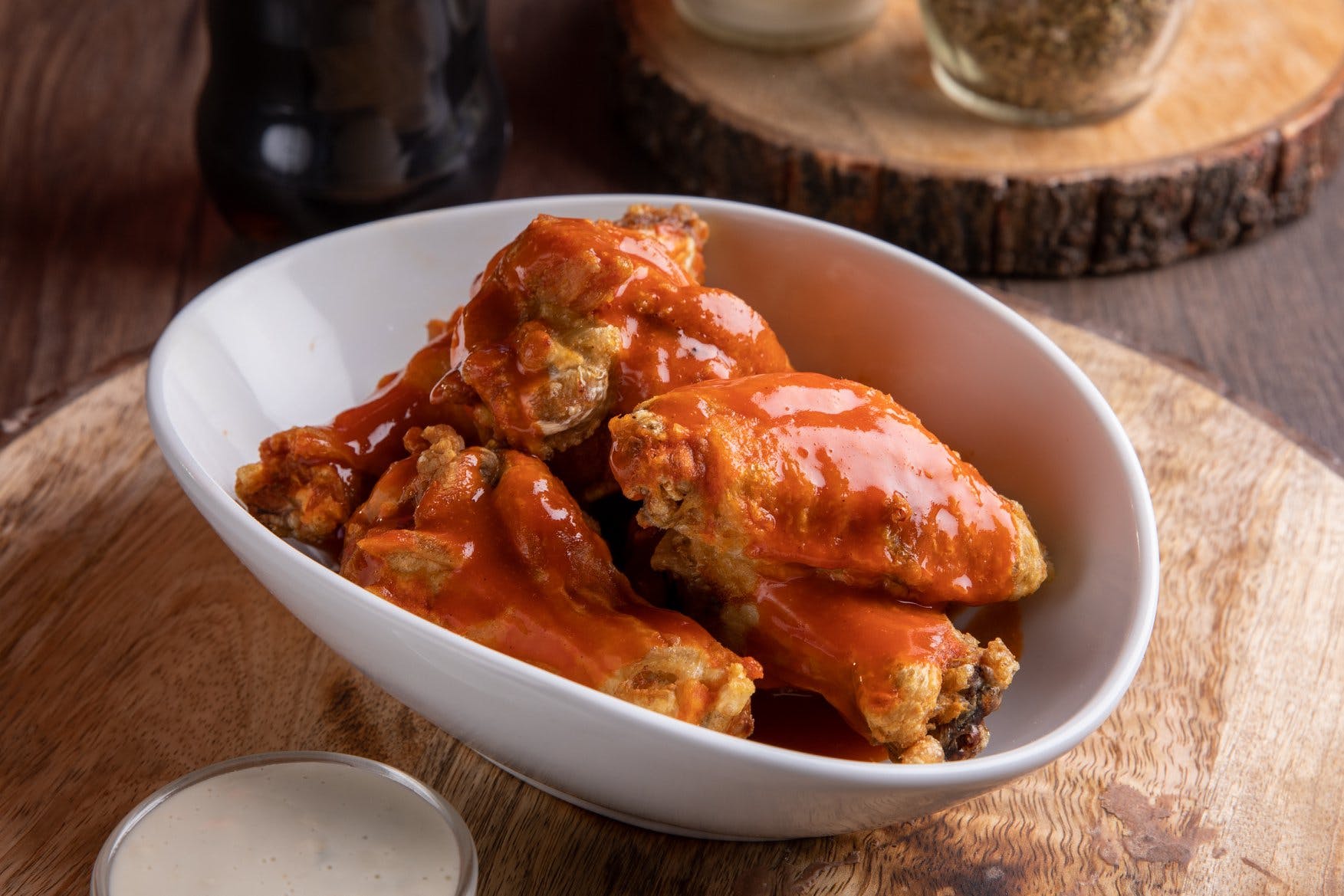 Order Buffallo Wings - 8 Pieces food online from 500 Degrees Pizzeria store, Charlotte on bringmethat.com