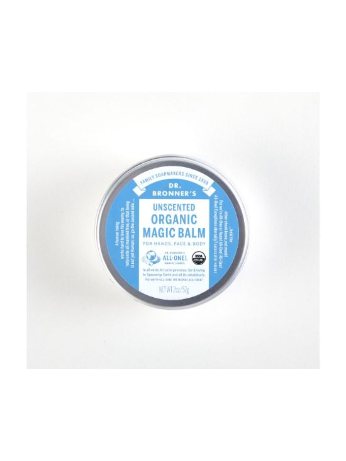 Order Dr. Bronner Balm Magic Unscented (2 oz) food online from Stock-Up Mart store, Minneapolis on bringmethat.com