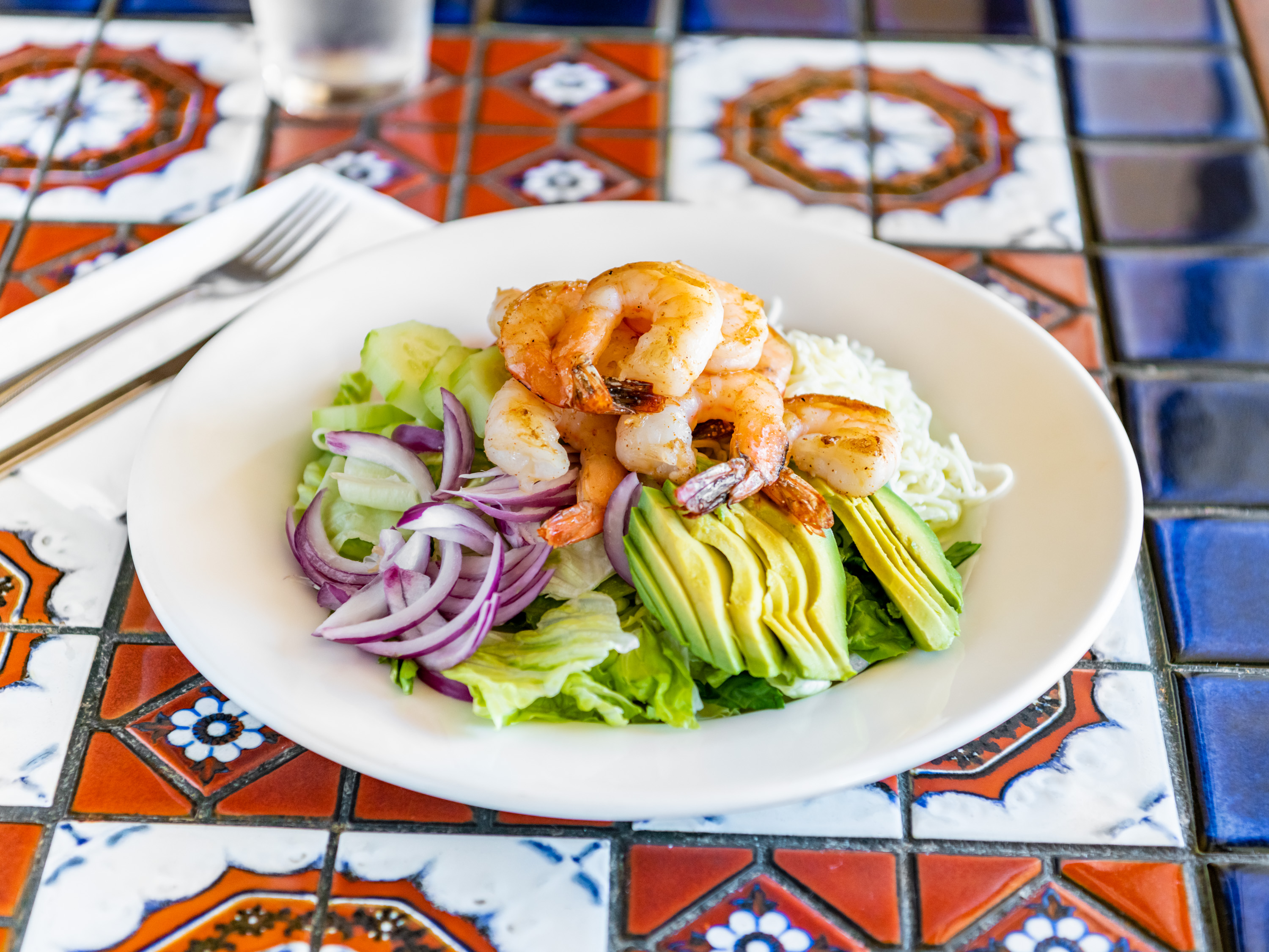 Order Shrimp Salad food online from Maguey Mexican Restaurant store, Alamo on bringmethat.com