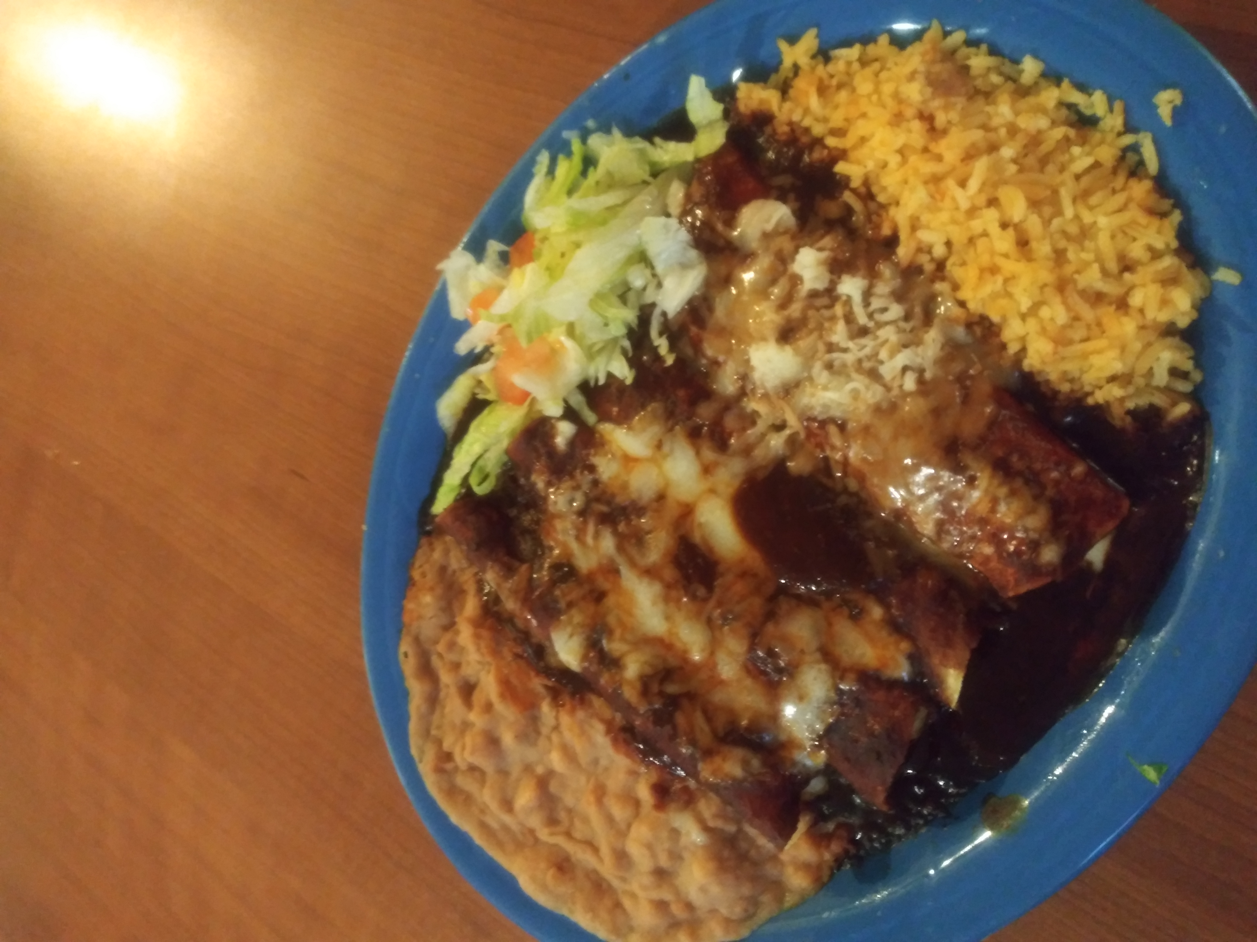Order 4. Slick Nick's Pick 4 Baked Cheese Enchiladas food online from G and R Restaurant store, El Paso on bringmethat.com
