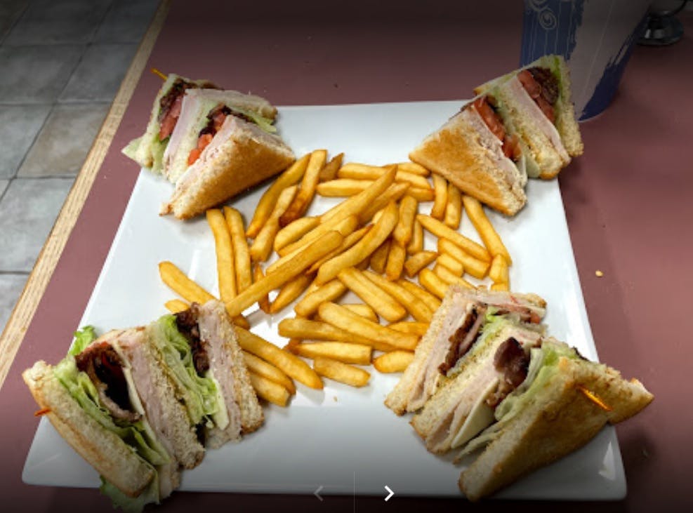Order Turkey Club Sandwich - Sandwich food online from Frank's Pizza store, Hatboro on bringmethat.com