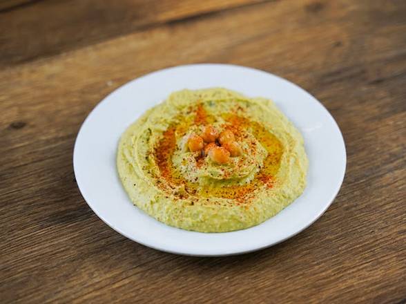 Order Avocado Hummus food online from Dimassi's Mediterranean Kitchen store, Humble on bringmethat.com