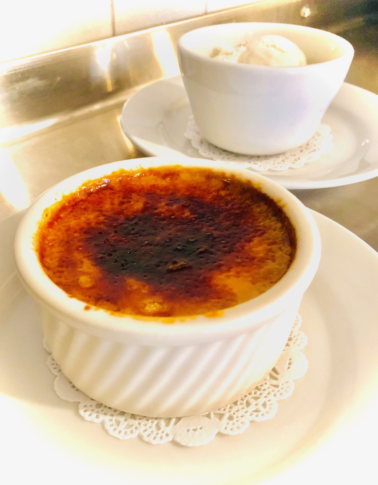 Order Bourbon Creme Brulee food online from Duo Grill House store, Albany on bringmethat.com
