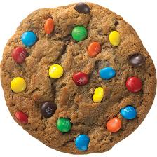 Order Original Chocolate Chip with M&Ms Cookie food online from Great American Cookies store, Dublin on bringmethat.com