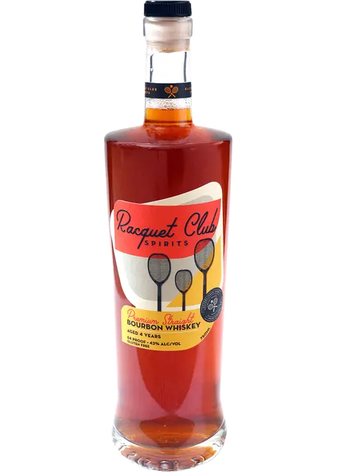 Order Racquet Club Bourbon Whiskey 750 ml. food online from Mirage Wine & Liquor store, Palm Springs on bringmethat.com