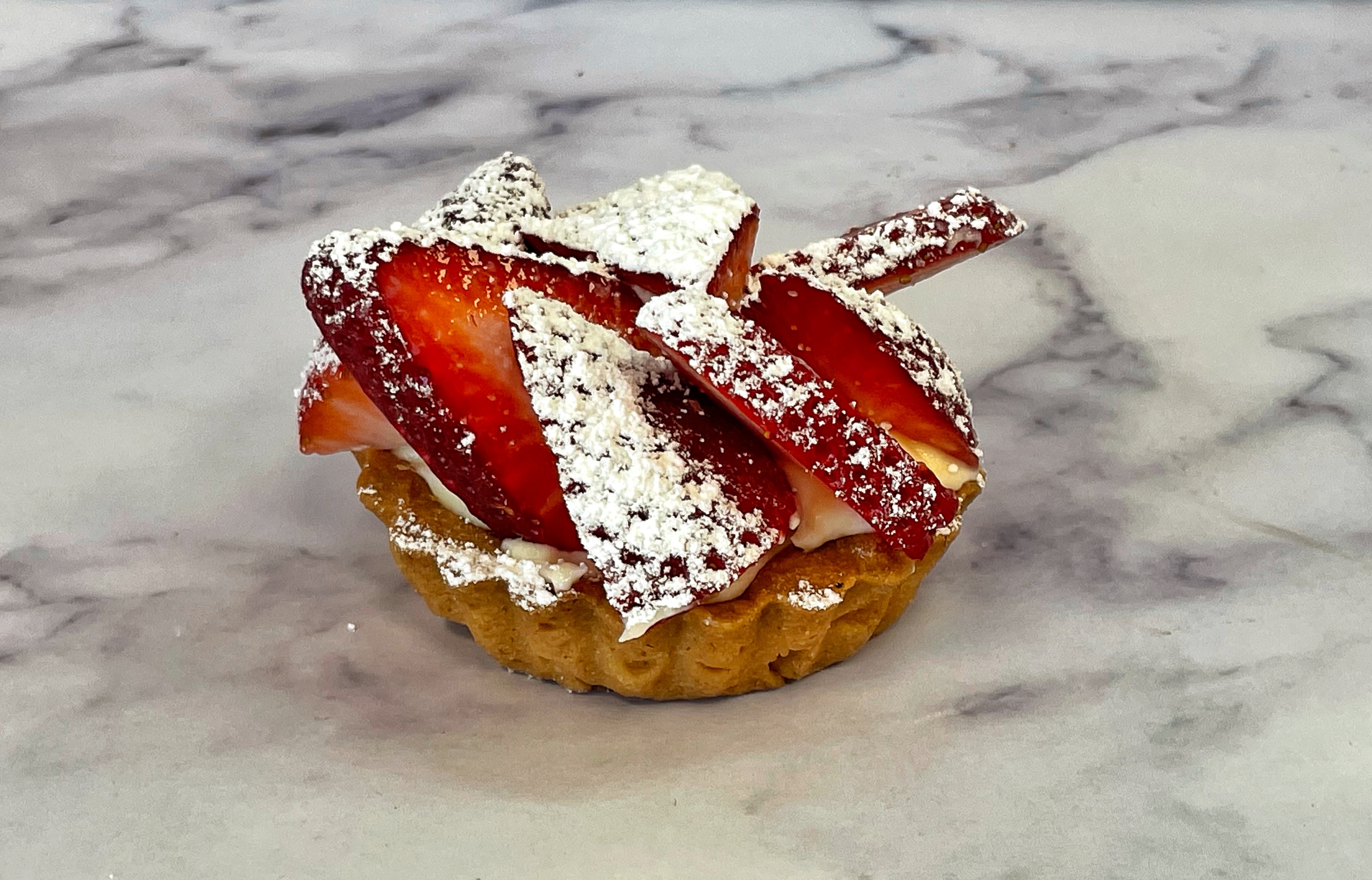 Order Strawberry Tart food online from Sarkis Pastry store, Pasadena on bringmethat.com