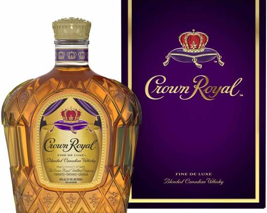 Order Crown Royal Deluxe, 750mL whiskey (40.0% ABV) food online from Ogden Wine & Spirit store, Naperville on bringmethat.com