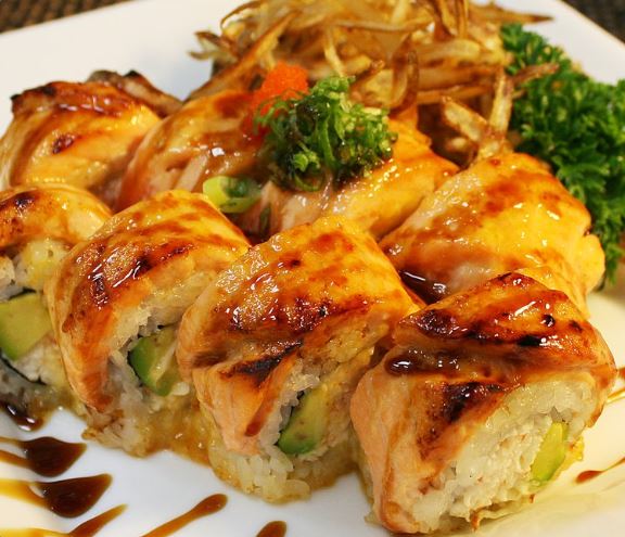 Order Salmon food online from Oki Doki Roll & Sushi store, Brea on bringmethat.com