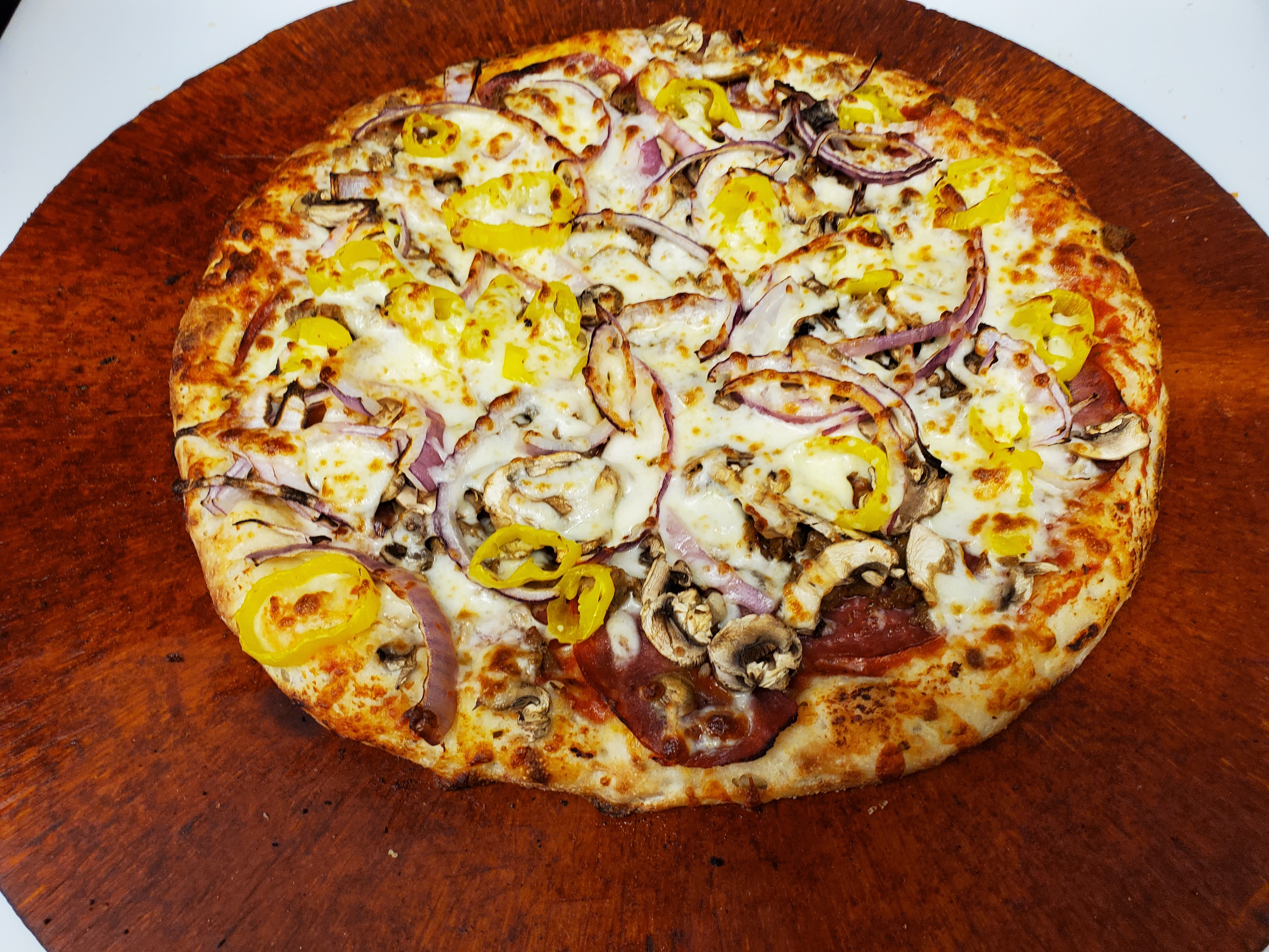 Order Capricciosa Pizza food online from Bella Pizza & Pasta store, Bothell on bringmethat.com