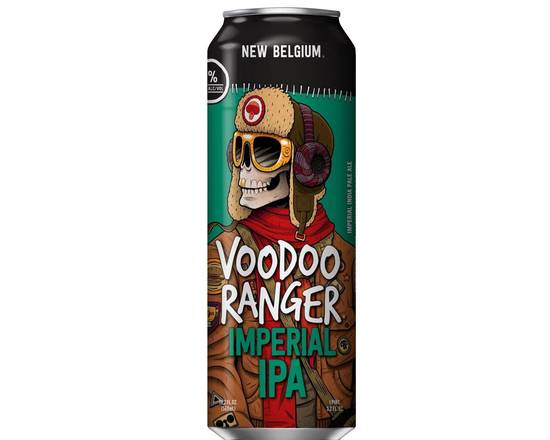 Order Belgium Voodoo Ranger Imperial IPA Beer Can  food online from Windy City Liquor Market store, El Cajon on bringmethat.com