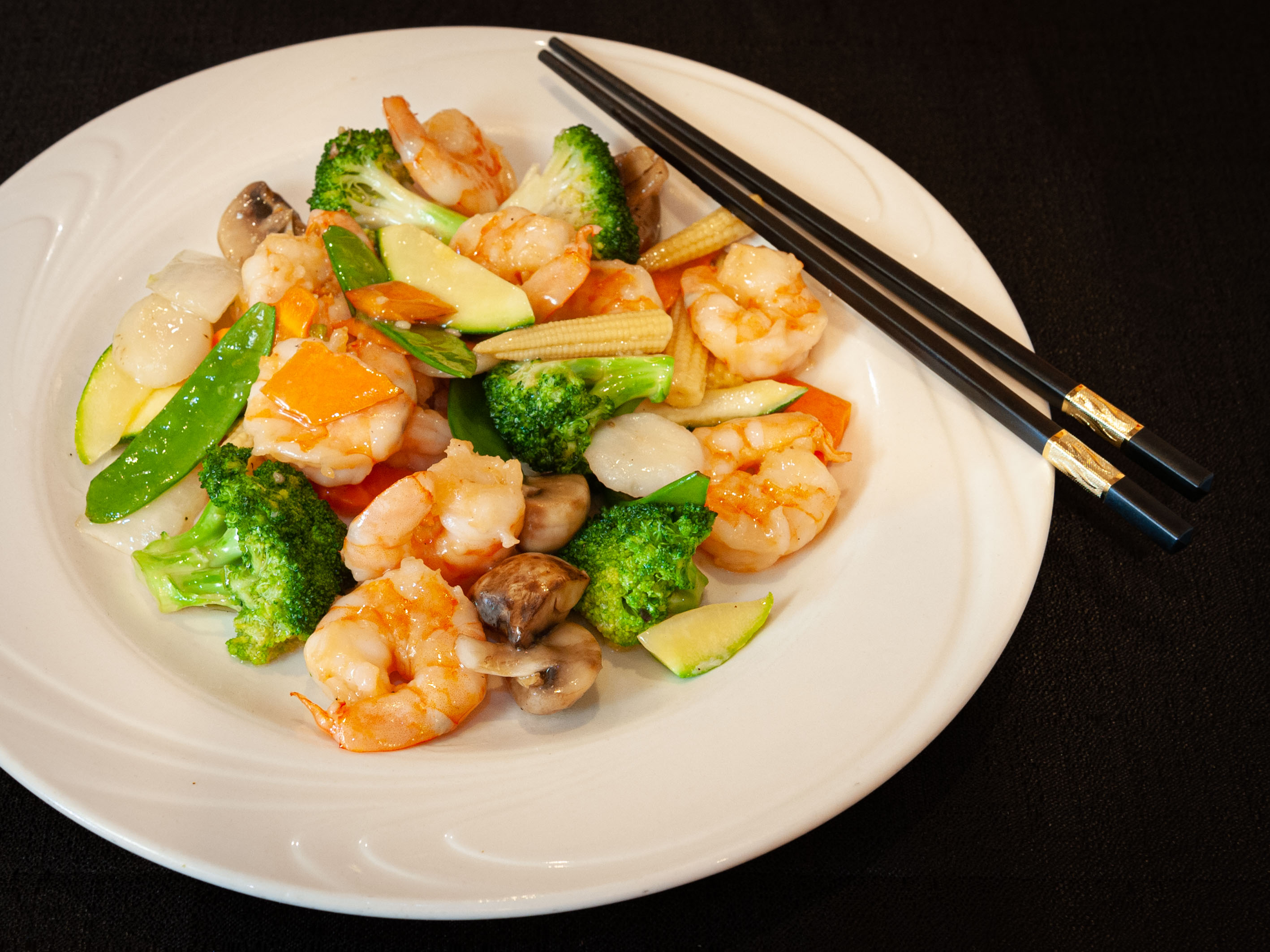 Order Shrimp with Chinese Vegetables food online from Cheng's Chinese Restaurant store, Lake Mary on bringmethat.com