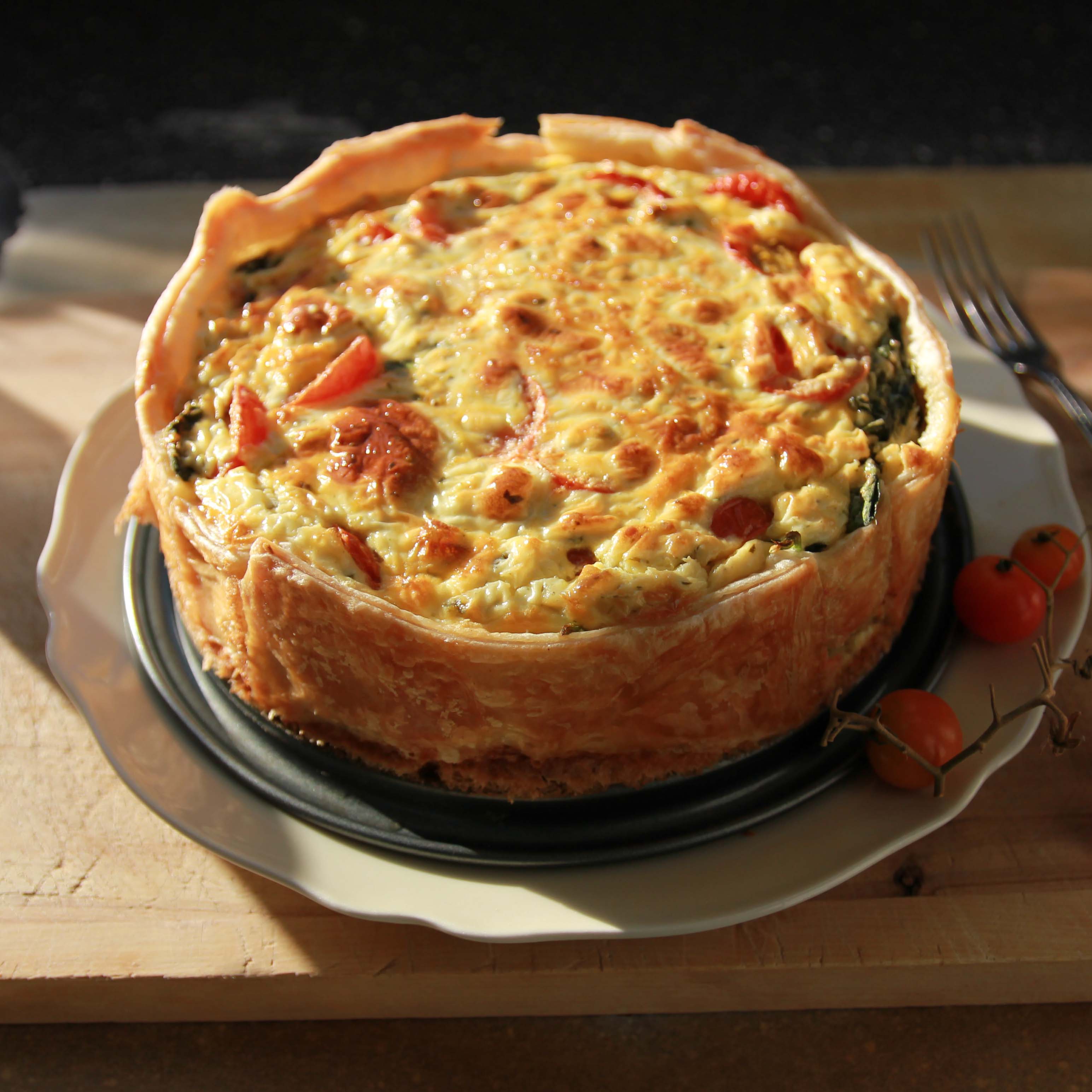 Order Quiche Slice- Provencal food online from La Boulangerie store, Chicago on bringmethat.com