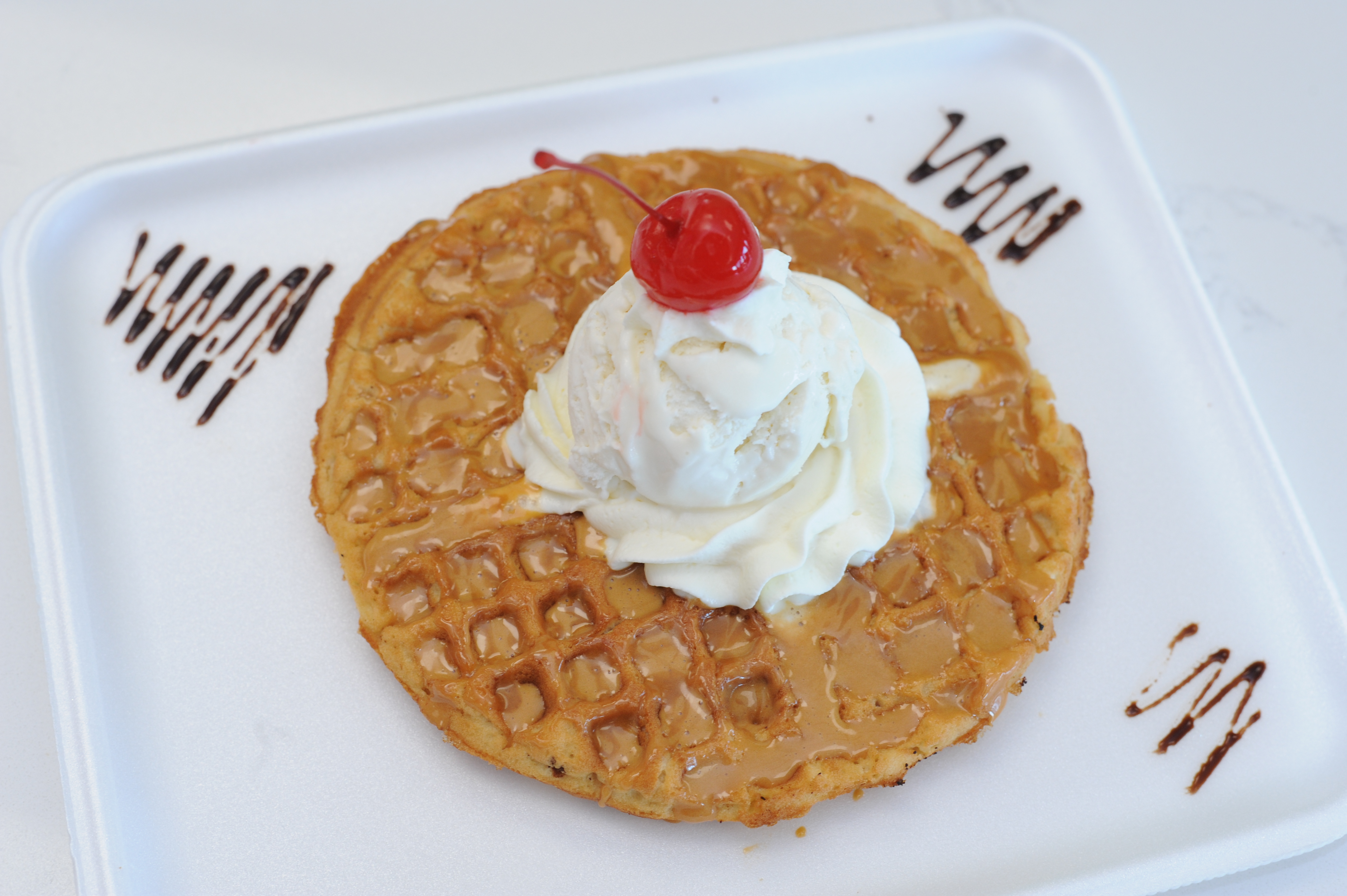 Order Waffle Traditional food online from Crepes And Fresas store, Duluth on bringmethat.com