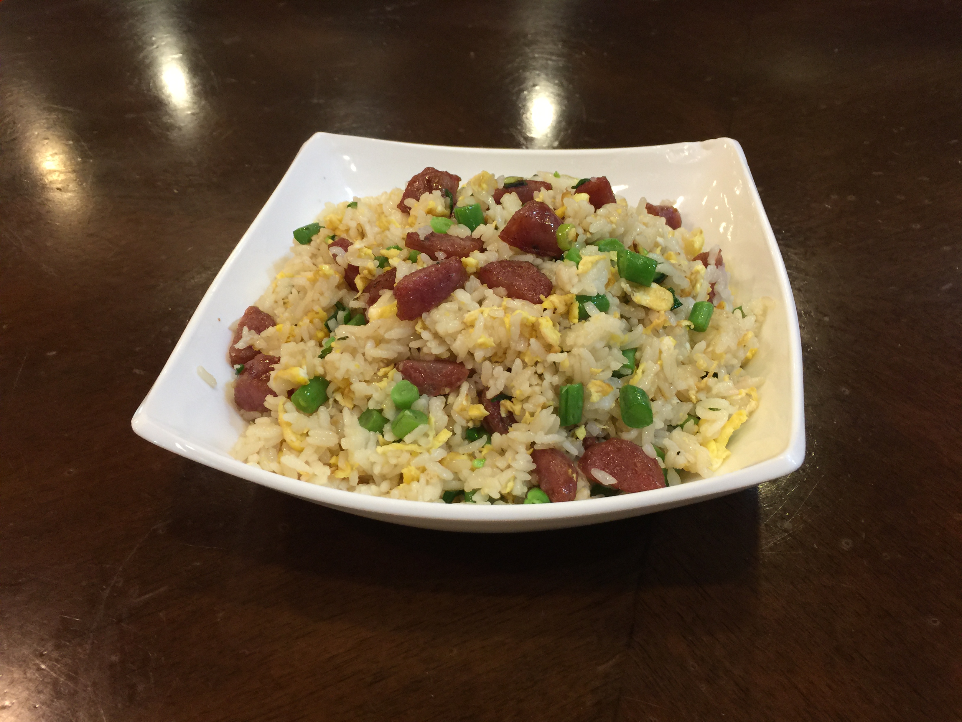 Order Taiwanese Sausage Fried Rice food online from Queen House store, Mountain View on bringmethat.com