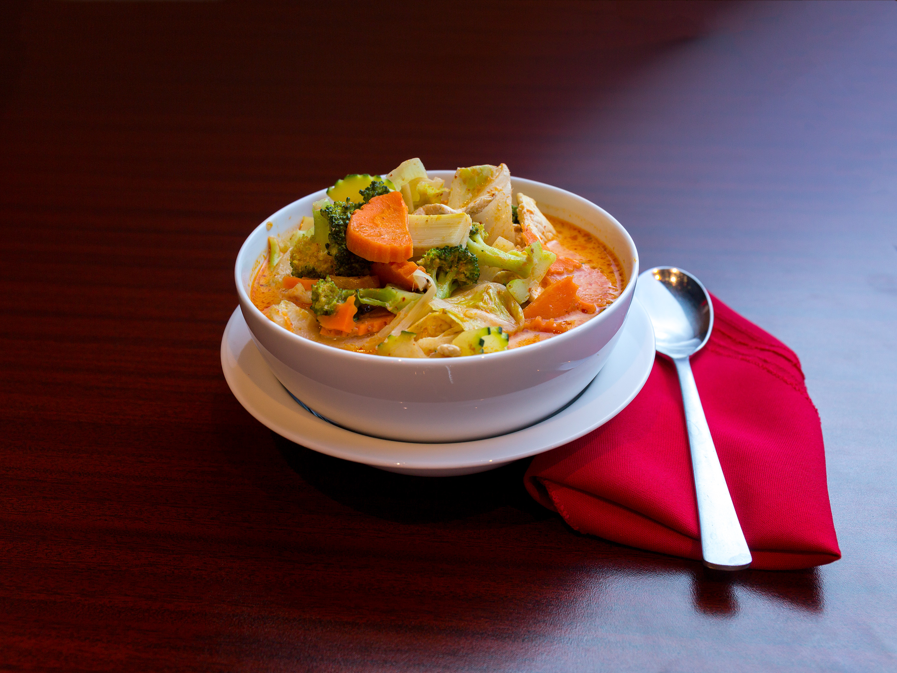 Order Red Curry food online from The Spice Thai Cuisine store, Ames on bringmethat.com