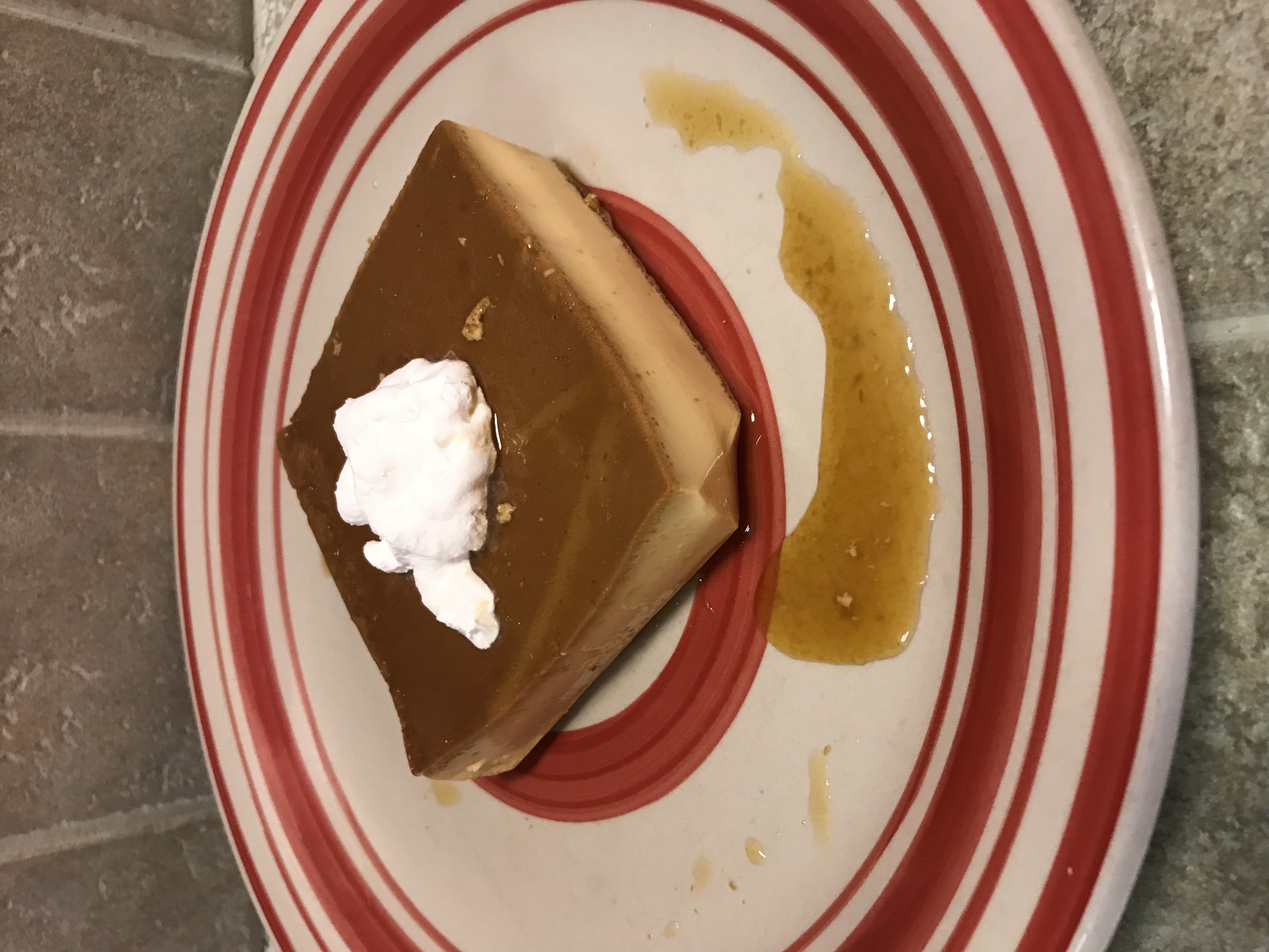 Order Flan food online from Trini Mexican Carry Out store, New Baltimore on bringmethat.com
