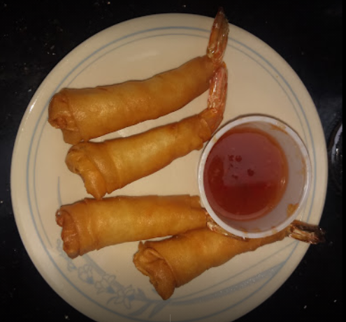 Order Fried Shrimp Rolls food online from Sasi's Thai store, Brownsville on bringmethat.com