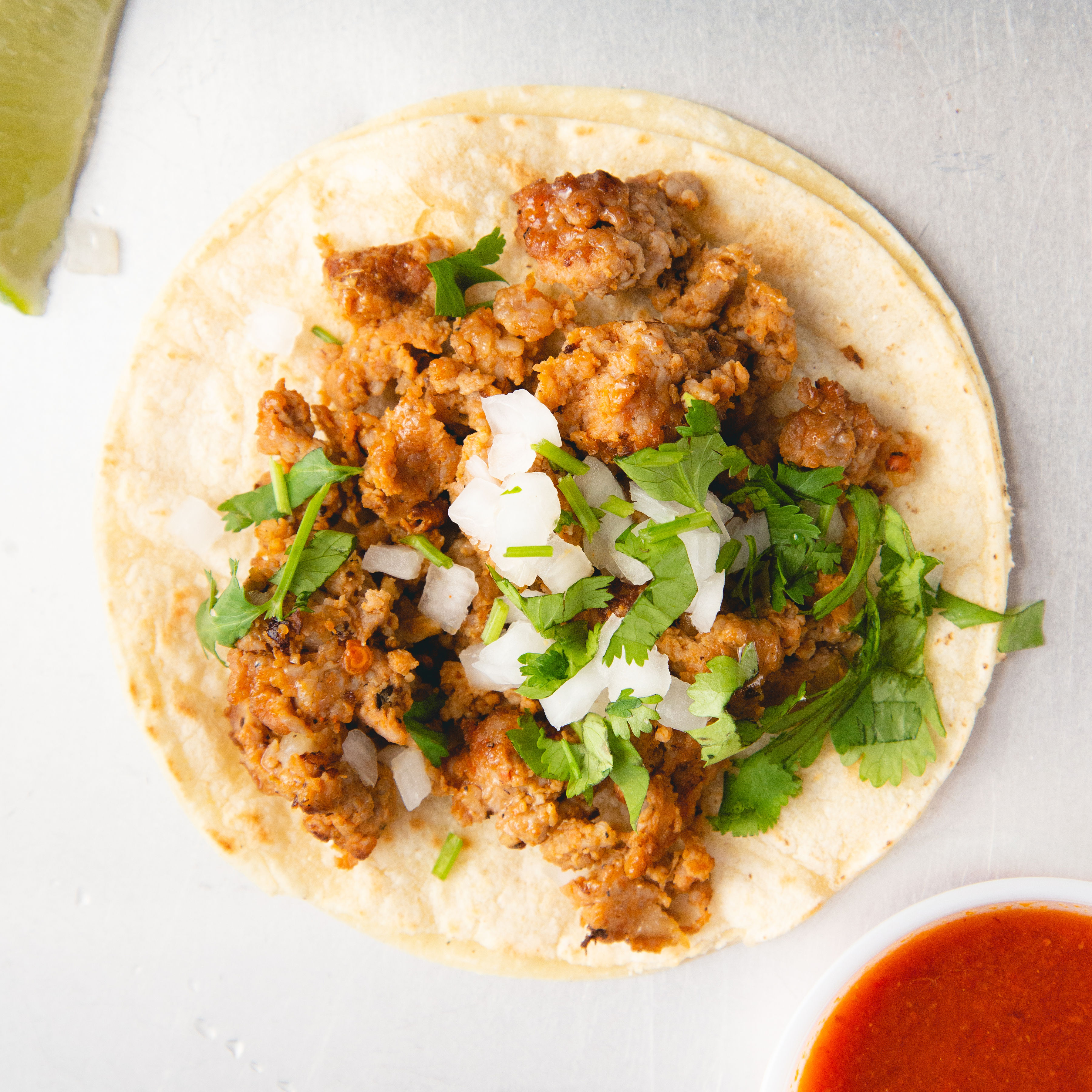 Order Tacos Mexicanos - Corn Tortilla food online from Sol Mexican Grill store, Washington on bringmethat.com