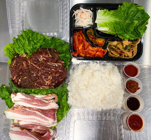 Order Couple Set food online from Beque Korean Grill store, Santa Clara on bringmethat.com
