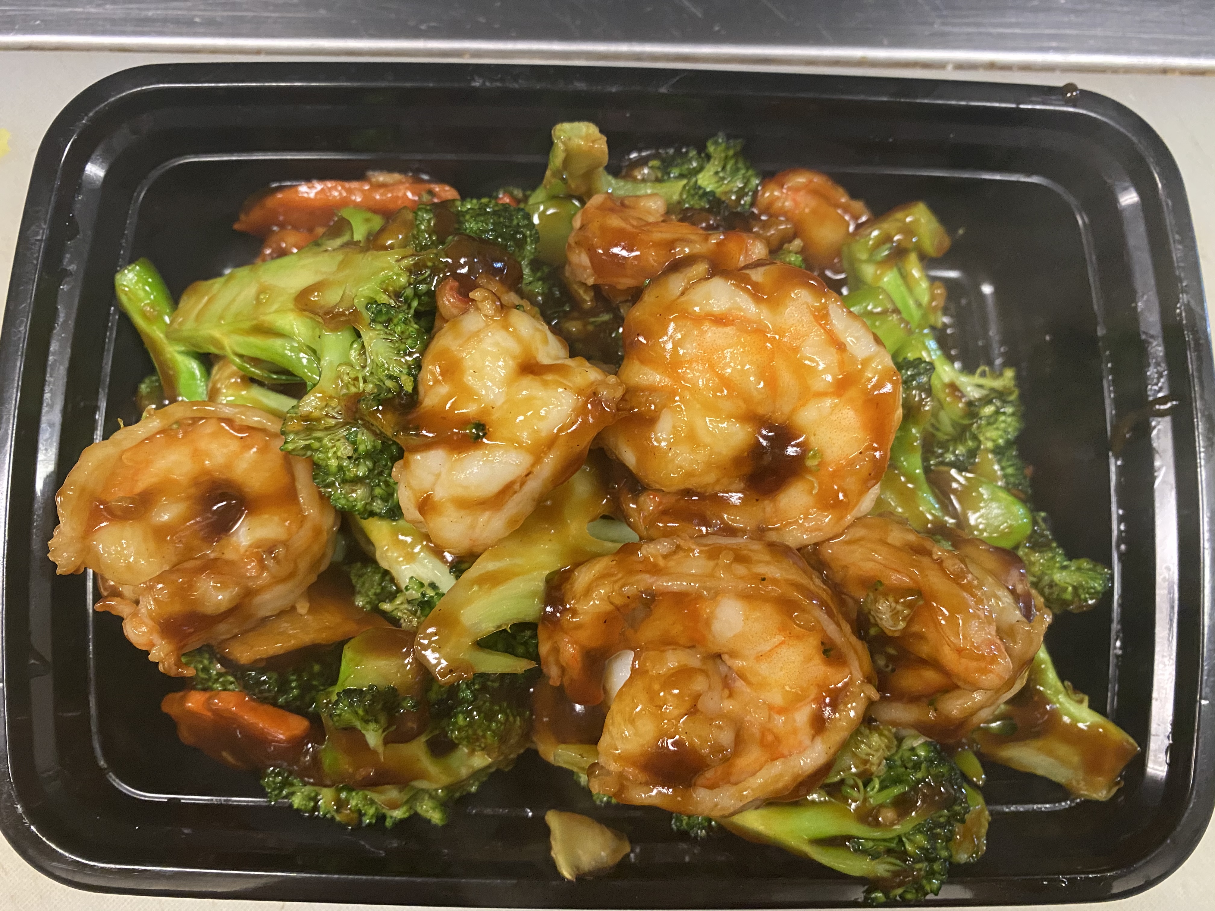 Order Shrimp with Broccoli芥兰虾 food online from Kumo Asian Fusion store, Brick on bringmethat.com