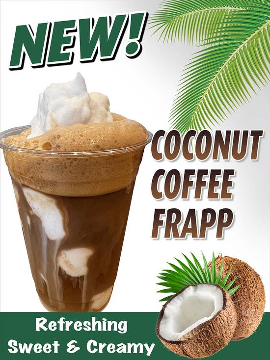 Order Coconut Cafe Frapp * NEW food online from Pho & Seafood store, Laguna Niguel on bringmethat.com