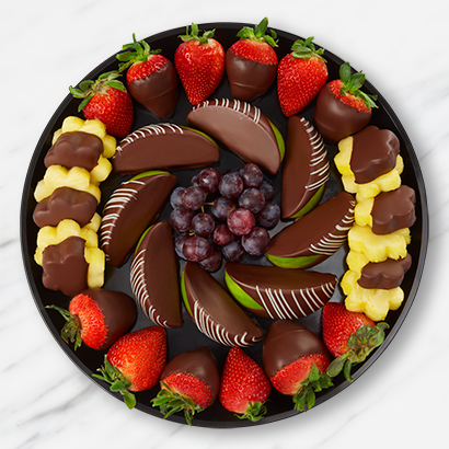 Order Chocolate Dipped Indulgence Platter food online from Edible Arrangements store, San Francisco on bringmethat.com